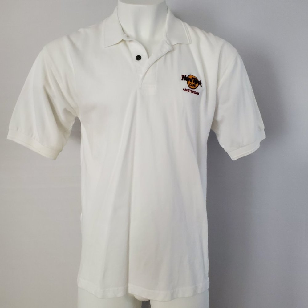 Hard Rock Cafe Amsterdam Polo Size L 🔥